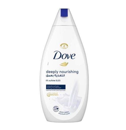 ডাভ বডি ওয়াশ ৫০০এমএল (ডিপলি নারিশিং) -সংযুক্ত আরব আমিরাত এর ছবি